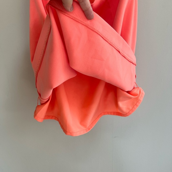 NWT French Connection Whisper V-Neck Cut Out Dress in Coral Sands, size 4 - Picture 10 of 11